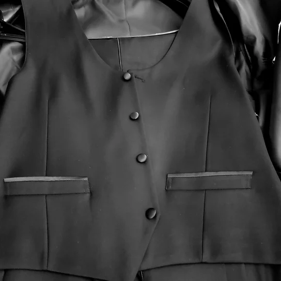 Diamond Supply Co. Classic Black Suit With Vest.